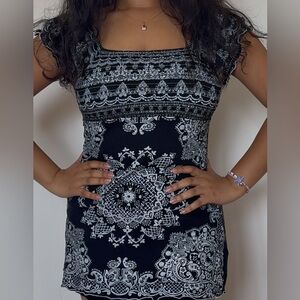 majora vintage aesthetic summer top with ruffle sleeve vintage-style flowy top